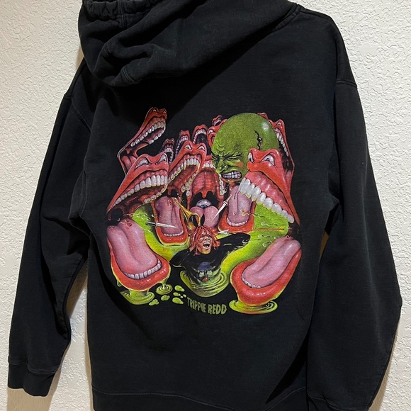 Trippie Redd "Miss the Rage" Sweatshirt: Medium | 100% Cotton | Black | 1400 - Picture 1 of 5